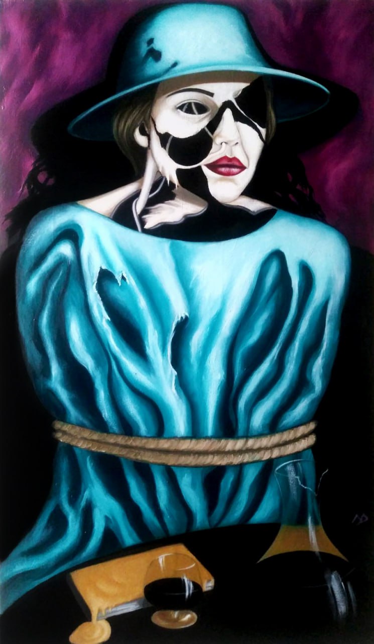 “Somministrazione metafisica” (ritratto di coppia)
